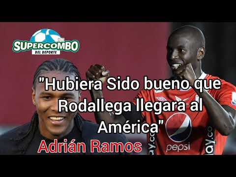 ¿Qué dijo Adrián Ramos por la no llegada de Hugo Rodallega al América de Cali?