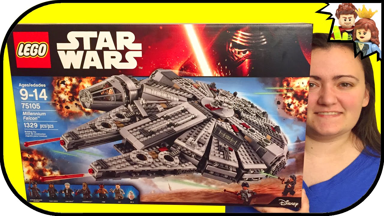 LEGO Star Wars Ep 7 Millennium Falcon 75105 Review