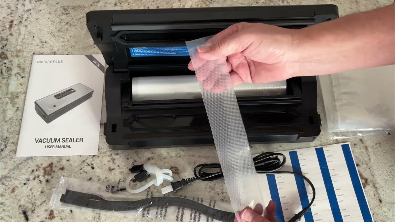 Review of INKBIRD PLUS vacuum sealer, 10INONE KIT, 10X LONGER FOOD PRESERVATION YouTube