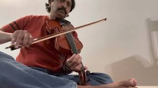 Sarali Varisai Lesson 1 | on violin