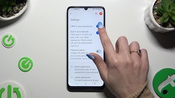 How To Add Passwords to Google Passwords Autofill In TCL 505