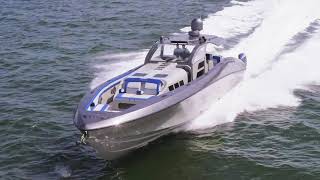 Midnight Express 60 Pied-A-Mer Powered By Sext 450R’s Mercury Marine