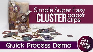 Paperclip CLUSTERS | Super Quick & Easy