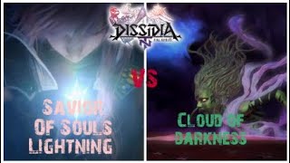 Dissidia NT Lightning VS Cloud Of Darkness 1v1