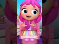 The Wheels On the PINK Bus (Jill's Party Remix) 🩷 Little Angel Classic Nursery Rhymes #shorts