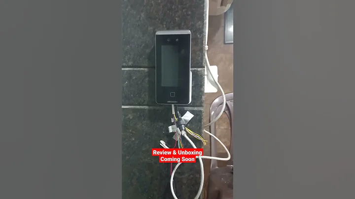 Face attendance machine Hikvision #hikvision #youtube  #youtuber