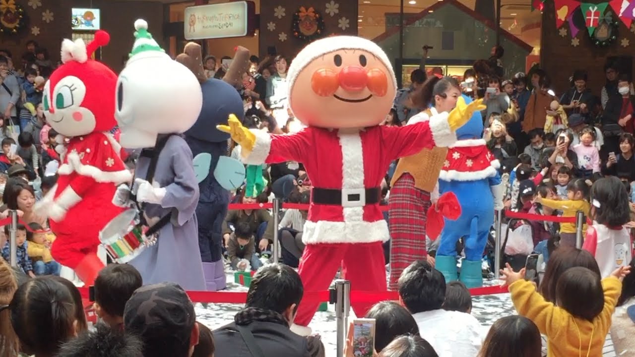 【アンパンマンショー】ばいきんまんのはひふへホワイトクリスマス。ショートバージョン【アンパンマンミュージアム】仙台