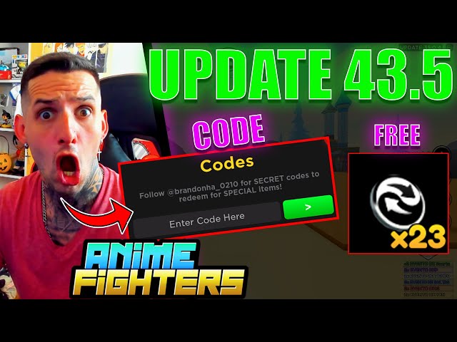 codigos update 43 anime fighters｜Búsqueda de TikTok