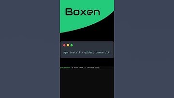 Boxen CLI - Create Boxes in Command Line - Module In A Minute #Shorts