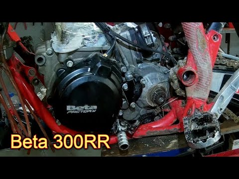 Beta 300RR Мотор и Стартер / Последствия езды без защиты двигателя