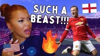 I am SHOCKED 😭... | American Girl Reacts to Wayne Rooney