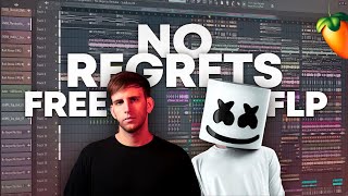 ILLENIUM & Marshmello - No Regrets [FL Studio Remake + FREE FLP] Resimi