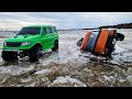 Газель 4х4 УШЛА ПОД ЛЁД! ... Перевозка BRP X3 пошла не по плану! ... RC OFFroad