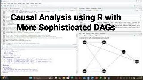 Causal Analysis using R with More Sophisticated DAGs #r#datanalysis#dag#statistics#causalanalysis