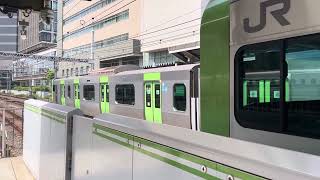 E235系東トウ36編成山手線外回り品川・渋谷方面行き田町駅(JY-27)発車 Yamanote Line Train Bound For Shinagawa&Shibuya(JY-25&JY-20)