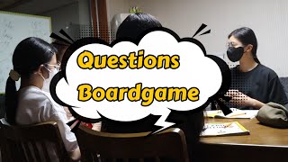 English Questions Boardgame