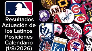 MLB 2026: Resumen de la Jornada (1/8/2026)