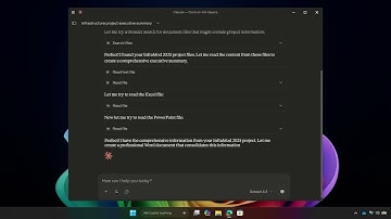 Claude + MCP on Windows: From Local Files to Executive Summary in Minutes