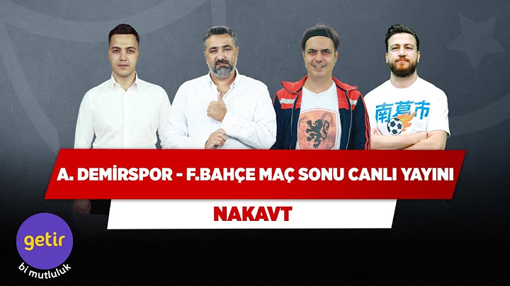 A. Demirspor - Fenerbahçe Maç Sonu Canlı | Serdar Ali Ç. & Ali Ece & Uğur K. & Yağız S. | Nakavt