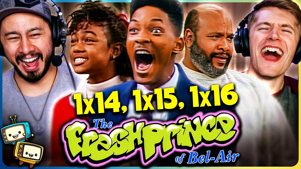 THE FRESH PRINCE OF BEL-AIR (1990) Season 1 Episodes 1x14, 1x15 & 1x16 Reaction w/ Jaby Koay