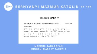 Mazmur Tanggapan Minggu Biasa IV (Tahun C) - Bernyanyi Mazmur Katolik