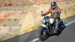 2016 Indian Scout Sixty First Ride - MotoUSA