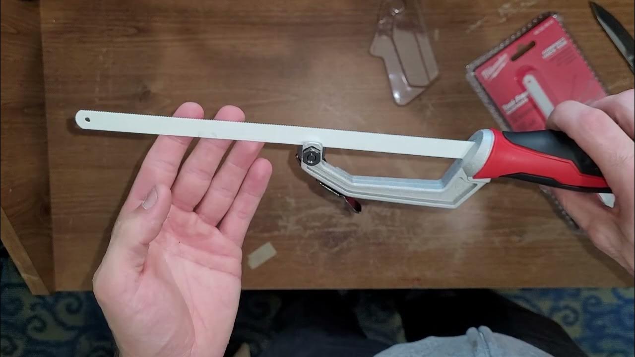 Milwaukee Hack Saw. Zero Tool Change! YouTube