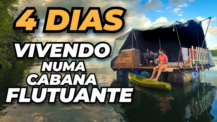 ACAMPAMOS em um TABLADO FLUTUANTE, VENTANIA quase levou TUDO, CHUVA e SUFOCO