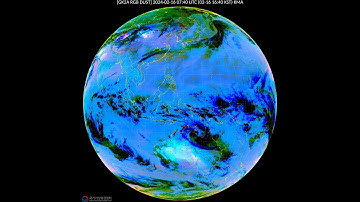 [Daily] 2월 16, 2024 GK2A Satellite RGB Dust | Full Disk | 20240216