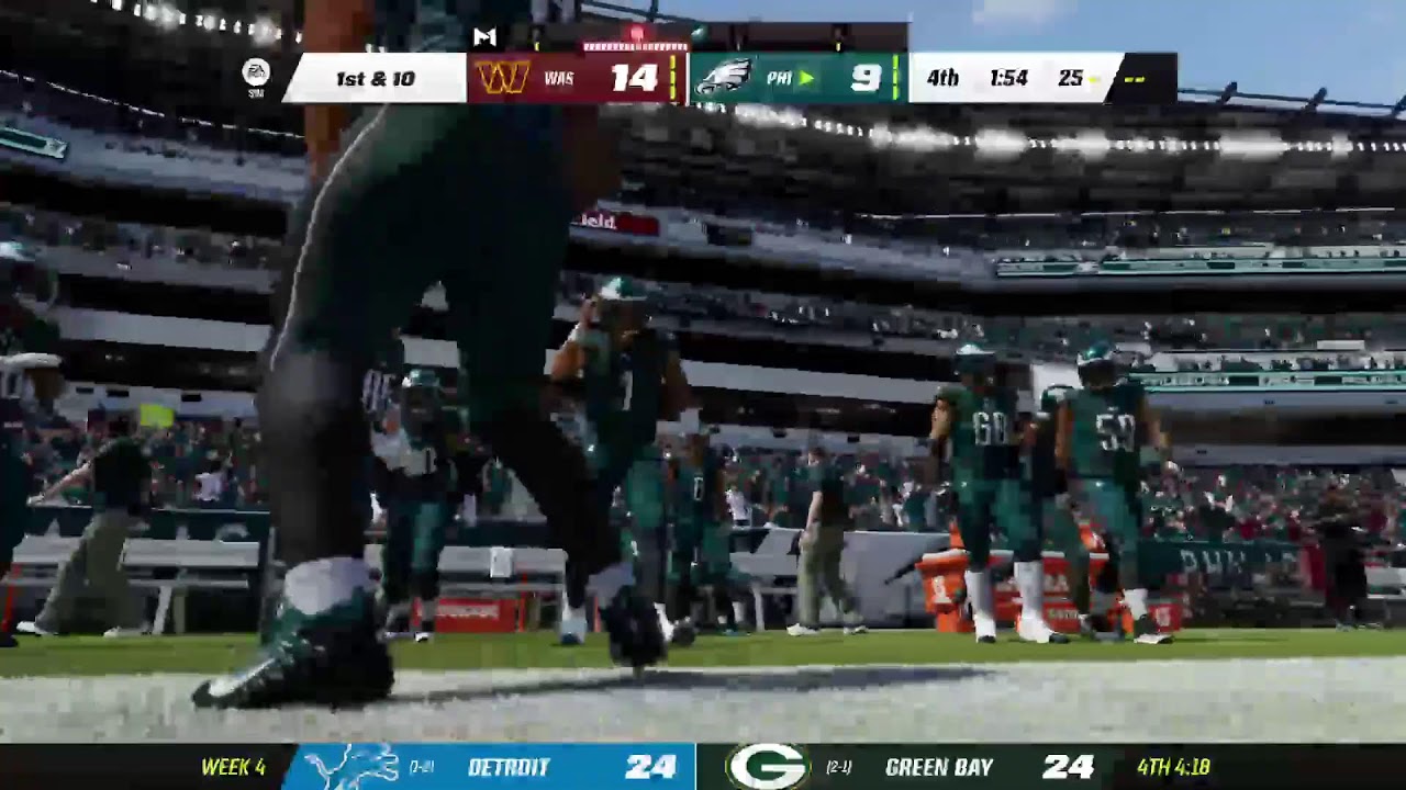 Madden 23 Franchise 2025 Week 4 Redskins Eagles YouTube