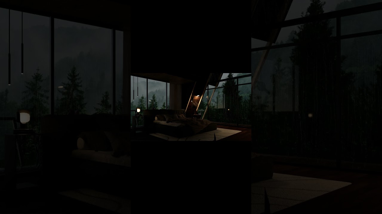 🌧30 Seconds Of Cold Night Rain Sounds  - 