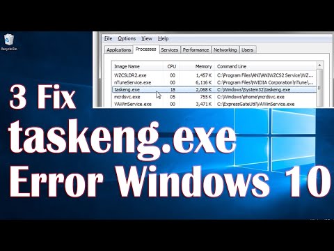 taskeng.exe Opens Randomly