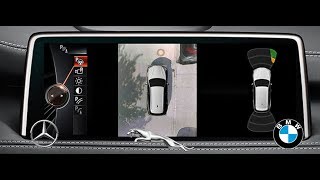 BMW vs Jaguar vs Mercedes-Benz Surround View 360° Camera screenshot 3