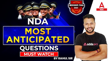 NDA 1 2023 | Important Questions Of Maths For NDA 2023 Preparation | NDA Maths Classes