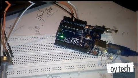 Arduino Tutorial   analogRead Serial Monitor with Potentiometer