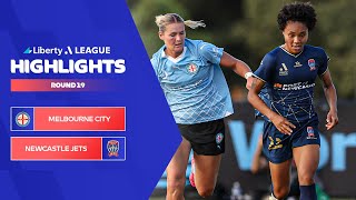 Melbourne City FC v Newcastle Jets Women - Highlights | Liberty A-League 2023-24 | Round 19