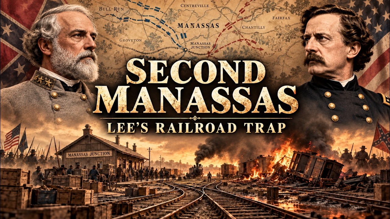 In August 1862, Robert E. Lee and John Pope studied the same Virginia map, but saw two different wars. Pope saw fifty thousand men, a river guarding his front, and a railroad feeding his army. He...