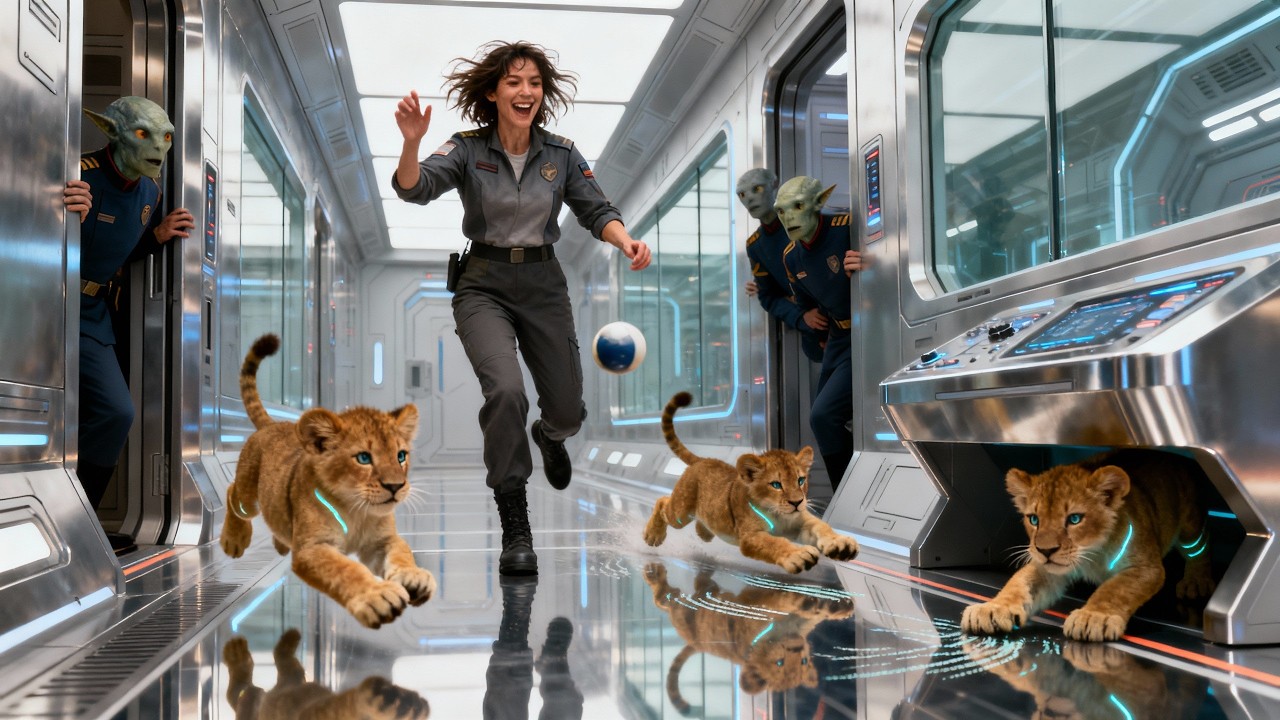 The Predator Cubs Found A Ball — The Human’s Hallway Hasn’t Been Quiet Since.” | Sci-Fi | HFY