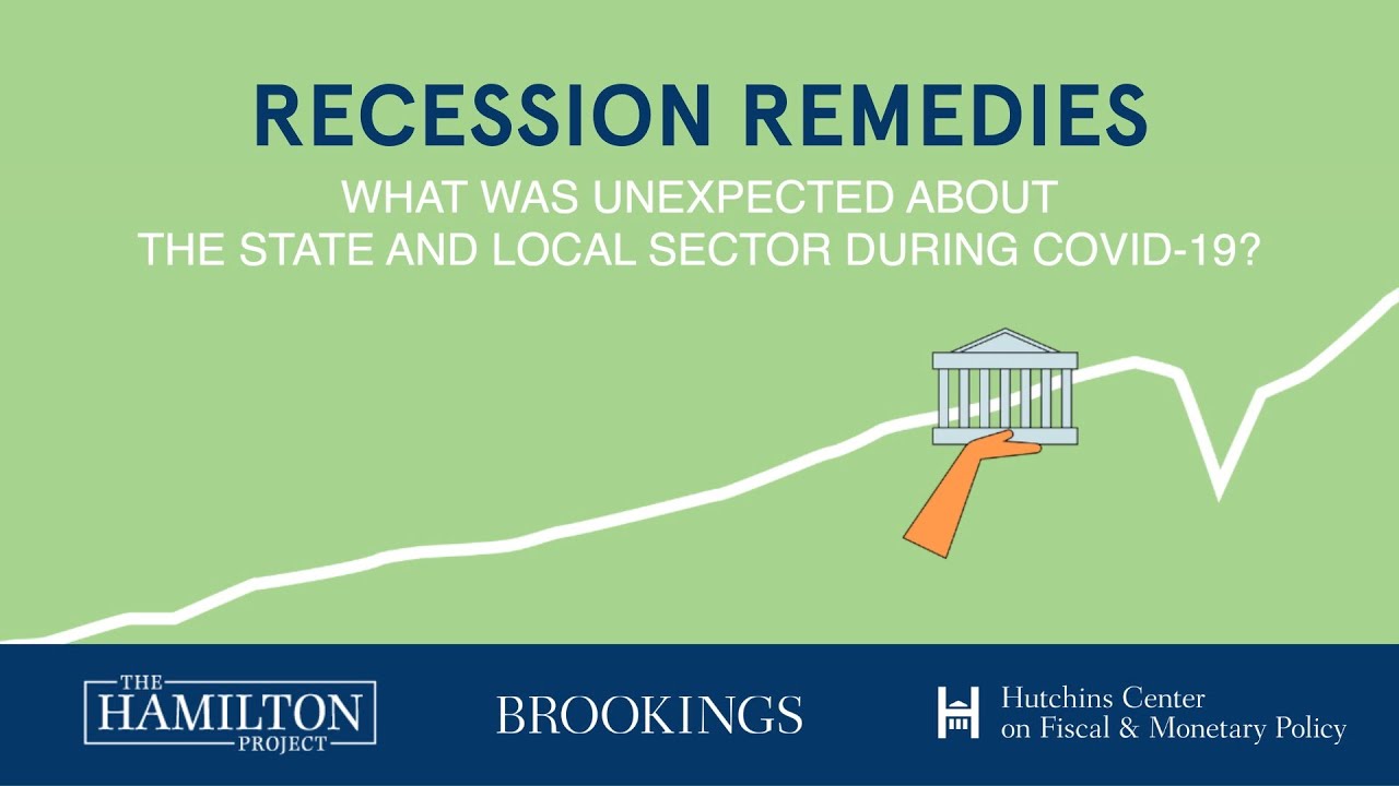 What was unexpected about the state and local sector during COVID-19?