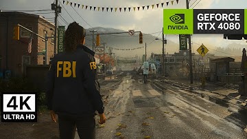 Alan Wake 2 - 4K Path Tracing DLSS 3.5 | RTX 4080