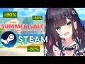 【Steam サマーセール】面白そうなゲームを探したい🎮️✨️【緋月ゆい/ネオポルテ】