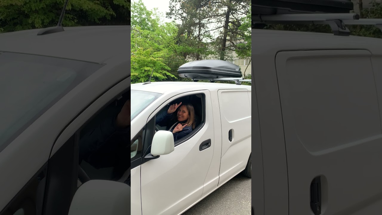 Roof Rack + Thule Box = More Space, More Adventures