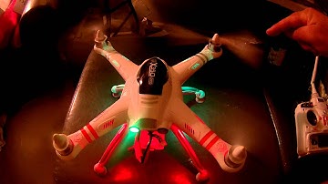 My new Walkera QR X350 Pro - right rear motor spins intermittently