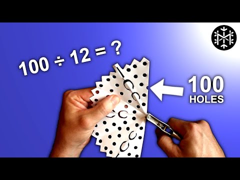 How I punched 100 Holes in a 6-sided Snowflake 