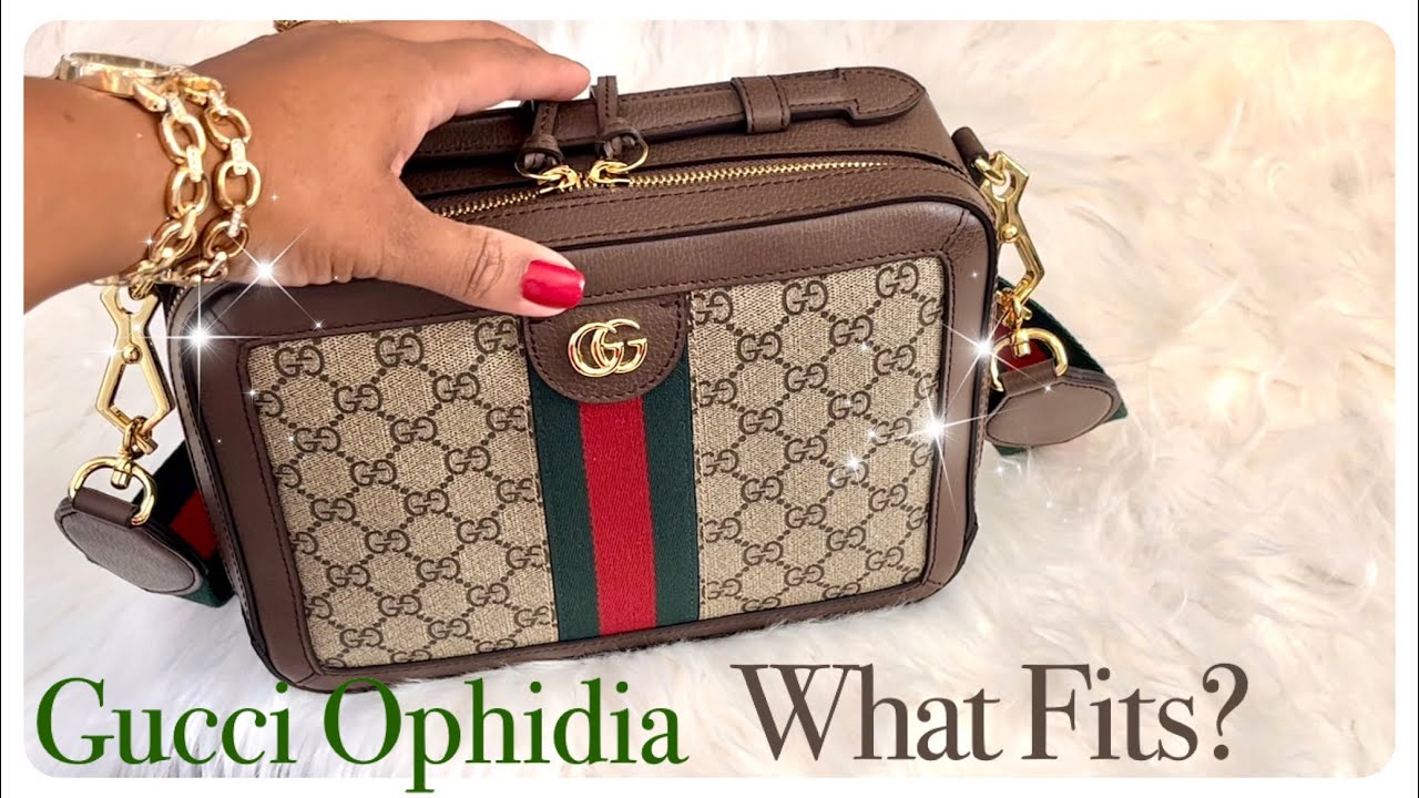 What's In My Bag? Gucci Ophidia GG Small Handbag 