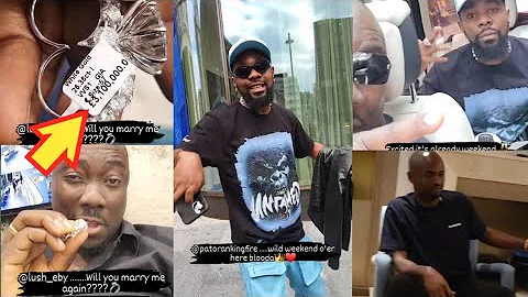 Obi Cubana Splash £3.1million On Wife Diamond 💎 Ring As Patoranking, Jowizaza & Others In Surprise