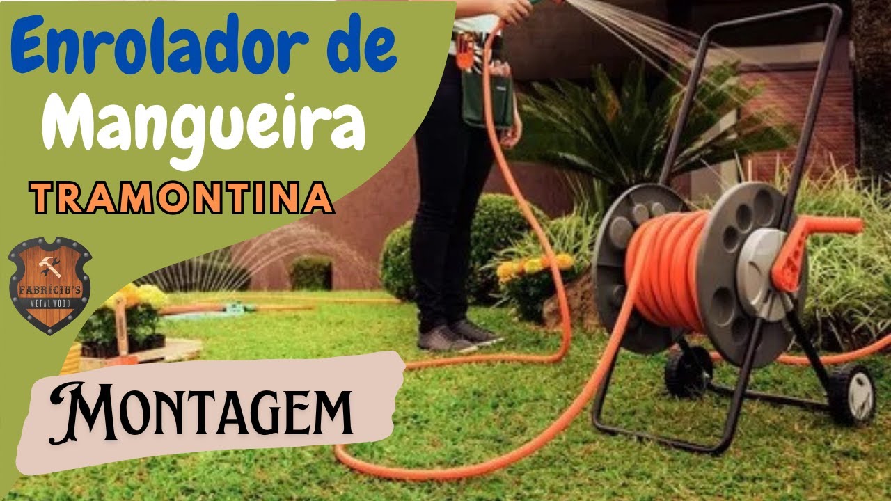 Enrolador de Mangueira Tramontina