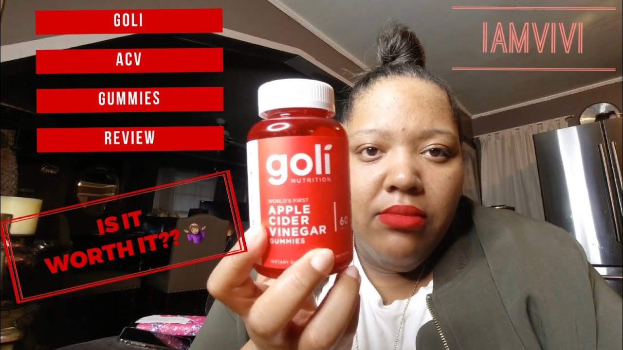 Goli Apple Cider Vinegar Gummies Review First Impressions YouTube