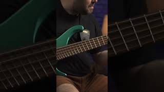 Slapping Headless Multiscaled Ibanez Bass is fun #shorts