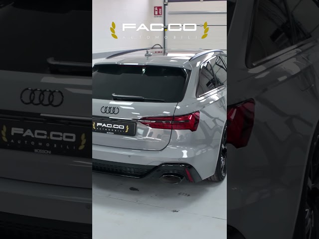 VENDUTA Audi RS6 Avant: la familiare da 600 CV che fa paura! #shortvideo #shorts #rs6 #audi